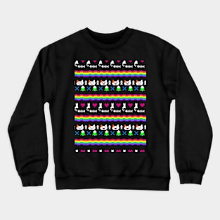 rainbow cat Crewneck Sweatshirt